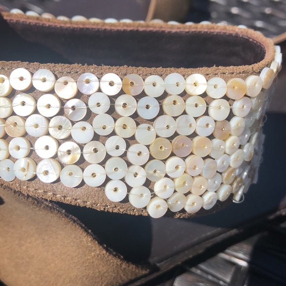 The cutest sandals you’ll see this season! Leather upper and outsole! - Picture 10 of 13